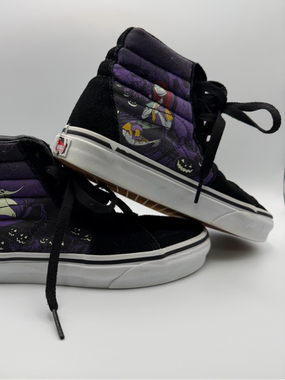 Vans x Disney Nightmare Before Christmas Sk8-Hi Shoes Women 5.5 Men 4